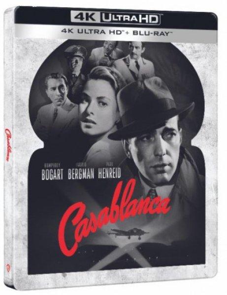 Michael Curtiz - Casablanca - limitált, fémdobozos 4K Ultra HD + Blu-ray
