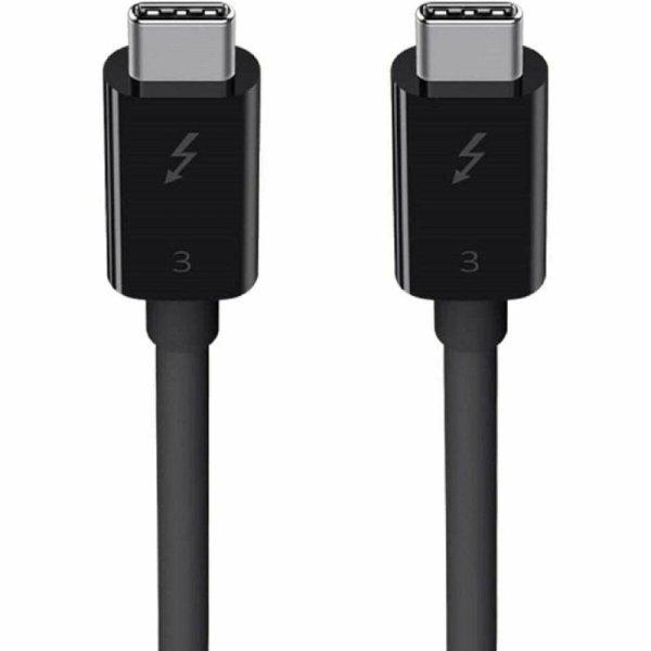Thunderbolt 3 kábel (USB-C) kábel Belkin F2CD084BT0.8MBK 80 cm MOST 33389
HELYETT 24365 Ft-ért!