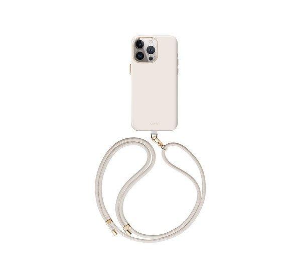 Uniq Coehl Creme Apple iPhone 15 Pro Magsafe kombatibilis tok, ivory /
elefántcsont
