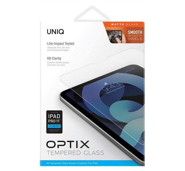 Uniq Optix Matte Apple iPad Pro 11" /iPad Air 4 Tempered matt
kijelzővédő fólia
