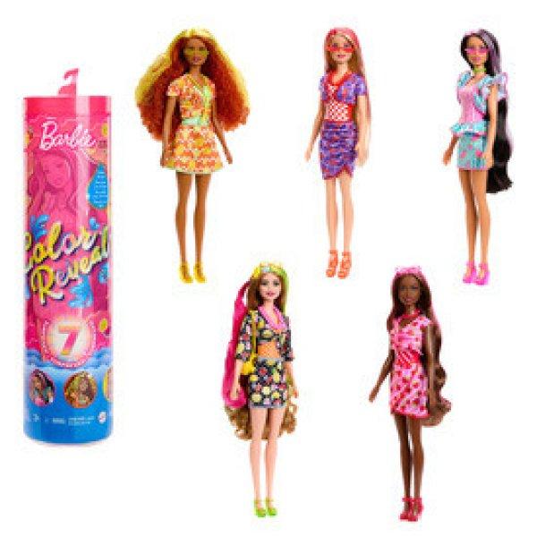 Barbie Color reveal meglepetés baba-illatos gyümik többféle