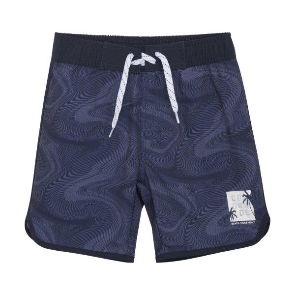 COLOR KIDS-Swim Long Shorts, AOP, vintage indigo Kék 164