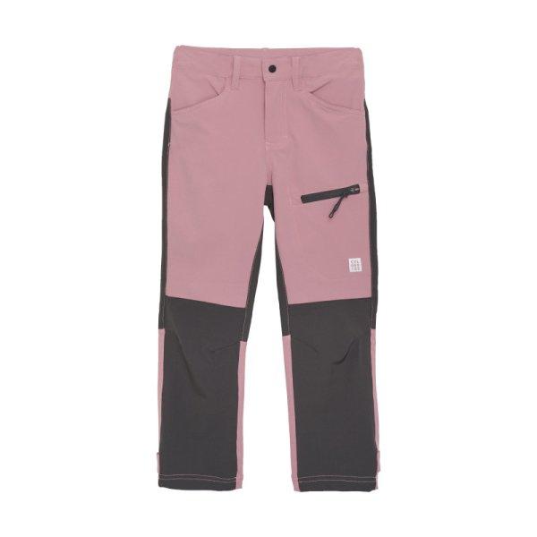 COLOR KIDS-Pants Outdoor - Stretch, foxglove Rózsaszín 152