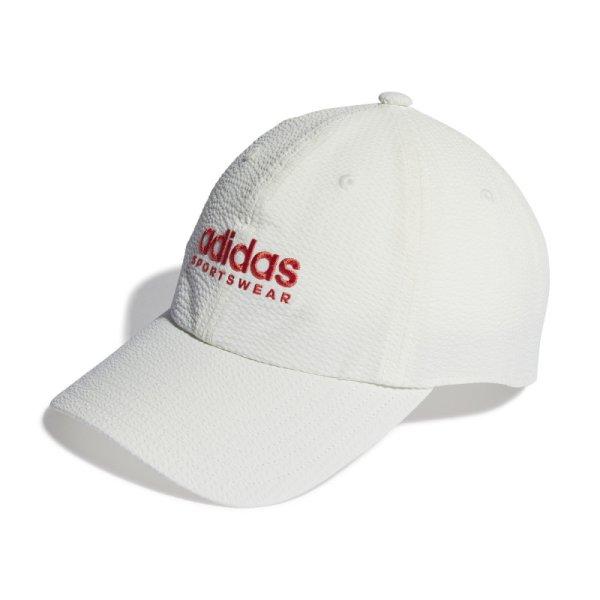 ADIDAS-DAD CAP SEERSUC OWHITE/BRIRED Fehér 56,8/61,5cm