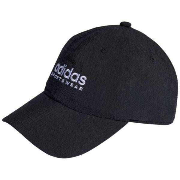 ADIDAS-DAD CAP SEERSUC BLACK/WHITE Fekete 56,8/61,5cm