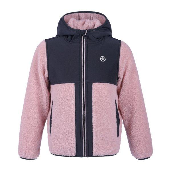 COLOR KIDS-Teddy fleece jacket, zephyr Rózsaszín 152