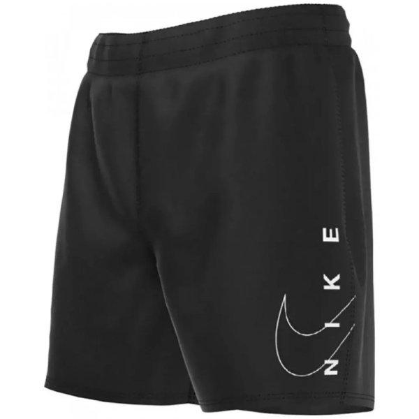 NIKE SWIM-Split Logo Lap 4 inch -001-Black Fekete M