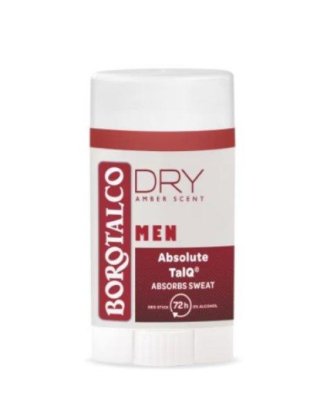 Borotalco Szilárd dezodor Men Dry Amber Scent (Deo Stick) 40 ml