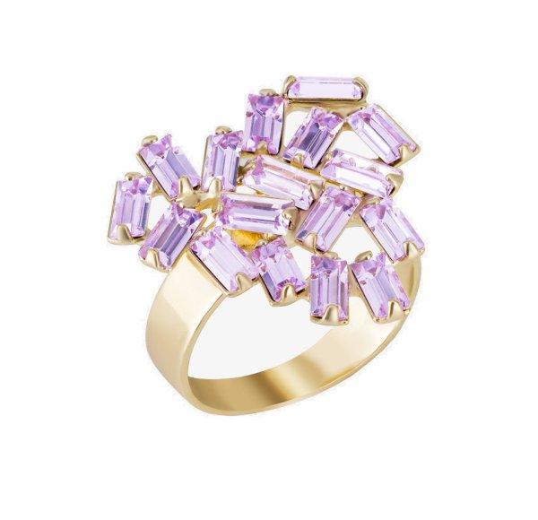 Preciosa Bájos aranyozott gyűrű csiszolt kristályokkal
Sugarheart Candy 2462Y56
