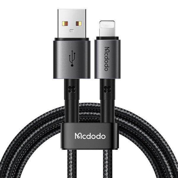 Mcdodo CA-3580 USB-A-Lightning kábel, 1,2 m (fekete)