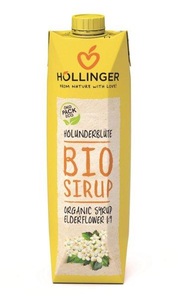 Höllinger BIO Bodzaszörp 1l