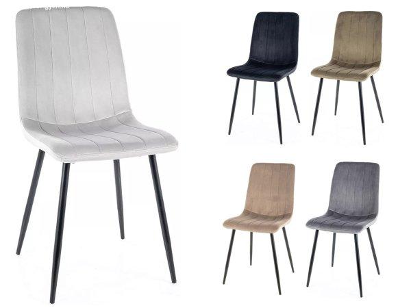 SIG-Alan Velvet modern fémvázas szék