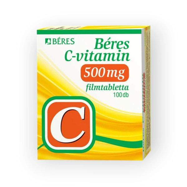 Béres C-vitamin 500 mg filmtabletta 100x