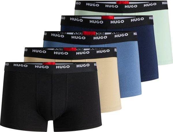 Hugo Boss 5 PACK - férfi boxeralsó HUGO 50479944-981 XL