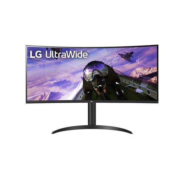 LG Ívelt Gaming 160Hz VA monitor 34" 34WP65CP, 3440x1440, 21:9, 300cd/m2,
1ms, 2xHDMI/DisplayPort, hangszóró