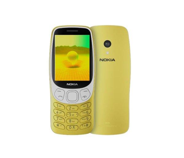 Nokia 3210 4G (2024) kártyafüggetlen mobiltelefon, Dual Sim, arany