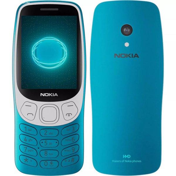 Nokia 3210 4G (2024) kártyafüggetlen mobiltelefon, Dual Sim, kék