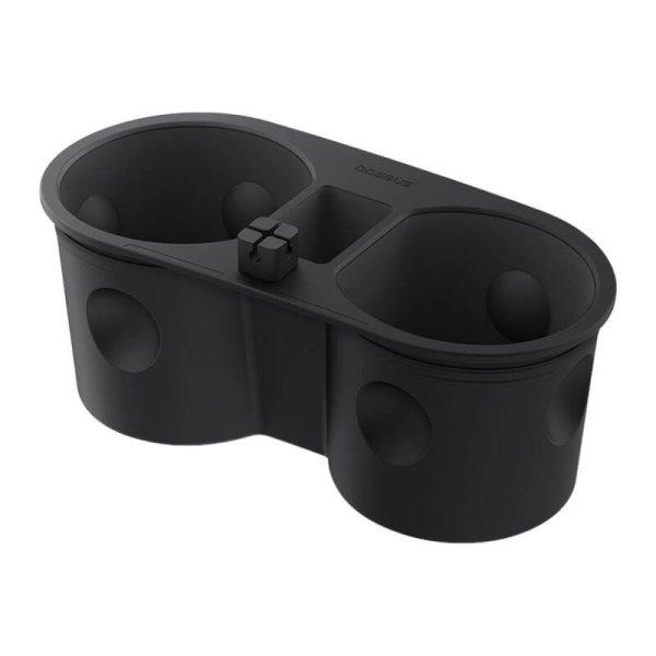Baseus T-Space cup holder for Tesla (gray)