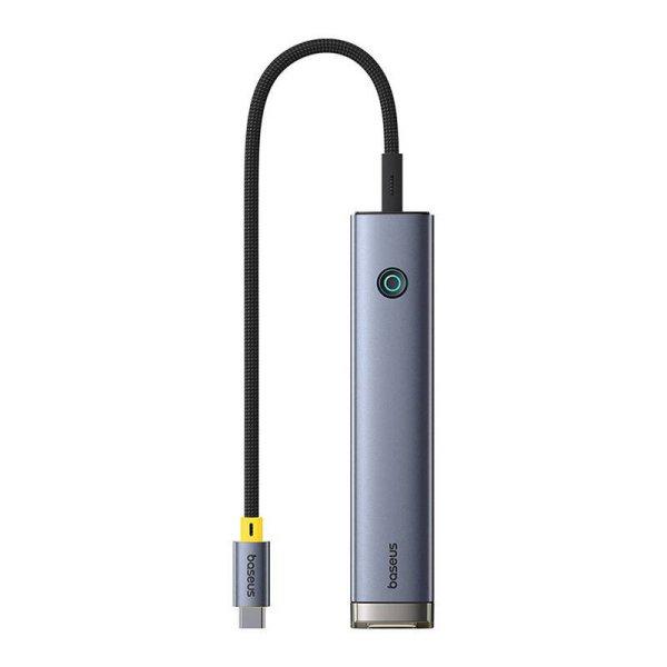Hub 7w1 Baseus UltraJoy USB-C to HDMI +2xUSB3.0+PD+SD/TF+3.5mm (gray)