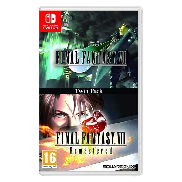 Final Fantasy 7 & Final Fantasy 8 Remastered (Twin Pack) - Switch