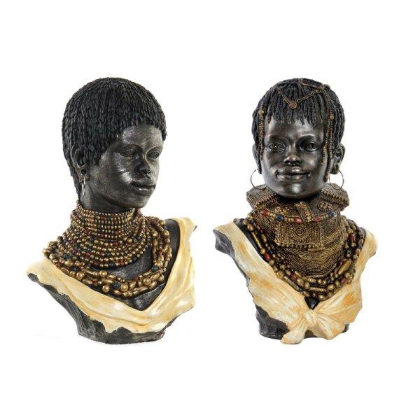 Dekoratív Figura DKD Home Decor Afrikai Nő 26 x 20 x 42 cm Fekete Bézs szín
Gyarmati (2 egység) MOST 57930 HELYETT 36659 Ft-ért!