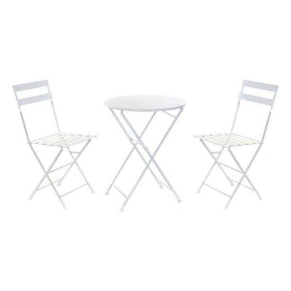 Asztal Készlet 2 Székkel DKD Home Decor Fehér 80 cm 60 x 60 x 70 cm (3 pcs)
MOST 143502 HELYETT 84678 Ft-ért!