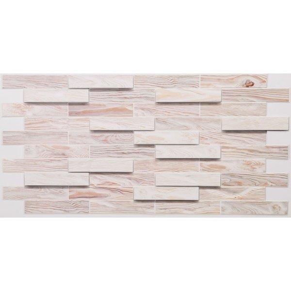 FLEXWALL PVC falpanel Bleached Oak világos tölgy 98x48cm, falburkolat