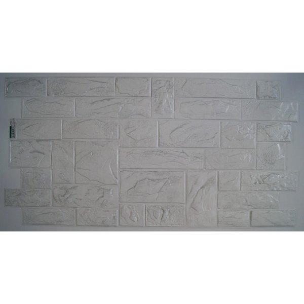 REGUL PVC falpanel 58513 világos tégla kő 97,8×49,6 cm, falburkoló elem