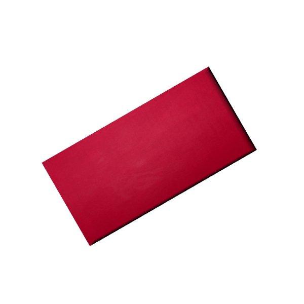 KERMA falpanel 25x50 cm piros színű műbőr falburkolat Inka 805