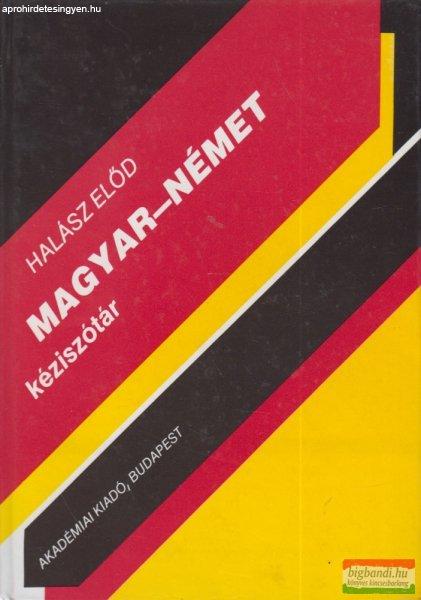 Halász Előd szerk. - Magyar-német kéziszótár