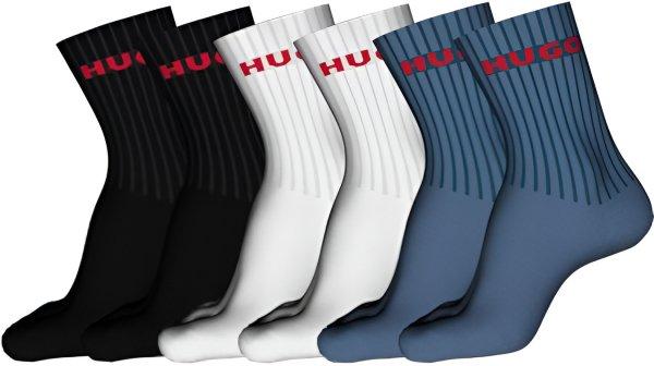 Hugo Boss 6 PACK - férfi zokni HUGO 50510187-960 43-46