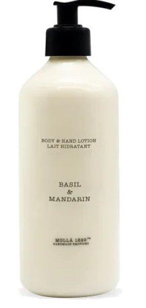 Cereria Mollá Kéz- és testtej Basil & Mandarin (Body & Hand
Lotion) 500 ml