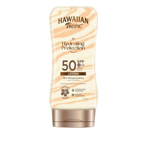 Hawaiian Tropic Hidratáló fényvédő krém SPF 50
Hydrating Protection (Lotion) 180 ml
