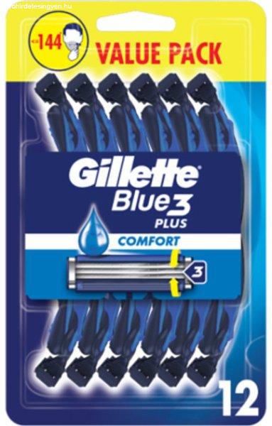 Gillette Eldobható borotvák Blue3 Plus Comfort 12 db