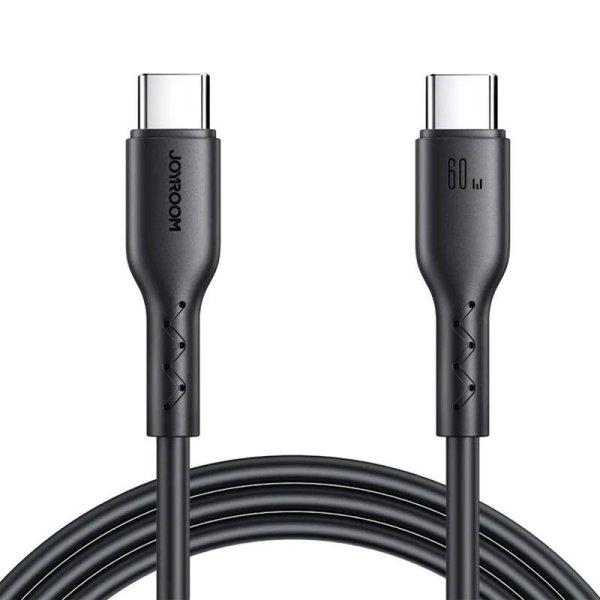 Cable Flash Charge USB C to USB-C SA26-CC3 / 60W / 1m (black)