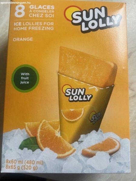 Sunlolly glutén- és laktózmentes jégkrém narancs 8x60ml 480 ml