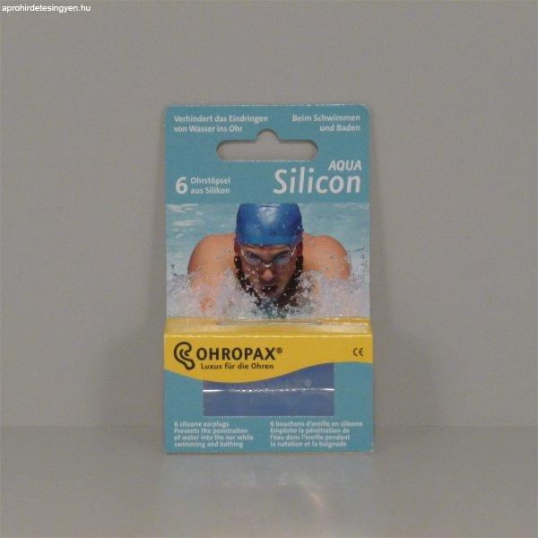 Ohropax silicon aqua füldugó 6 db