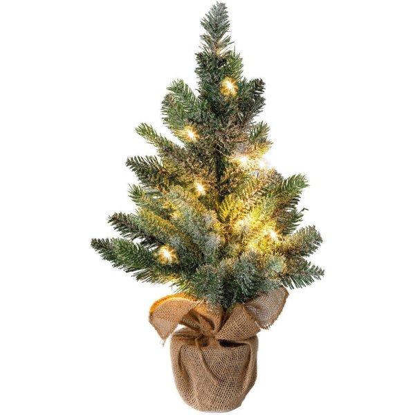 Retlux RXL 411 karácsonyi dekoráció, fenyőfa, 15 LED, 60cm, meleg fehér