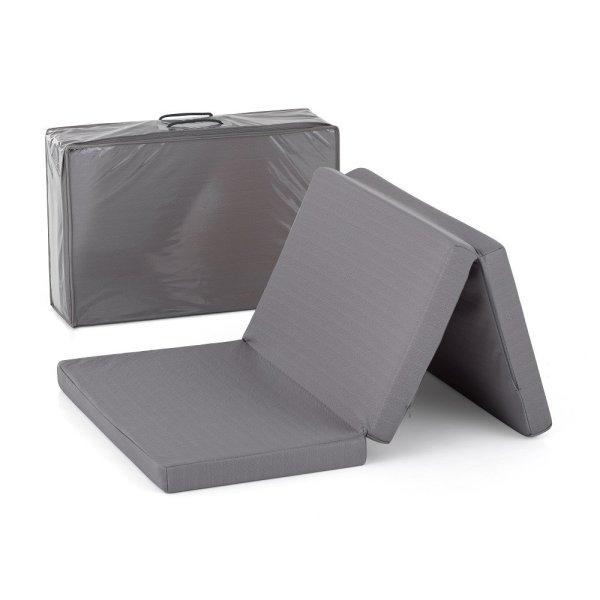 PETITE&MARSHordozható összehajtható matrac Foldie Grey