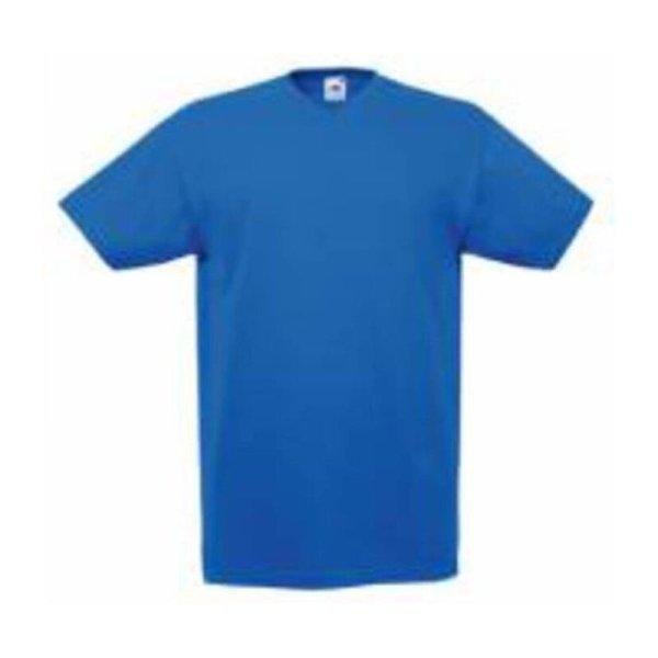 Fruit of the Loom F08 V-nyakú pamut póló, VALUEWEIGHT V-NECK T, Royal Blue -
XL