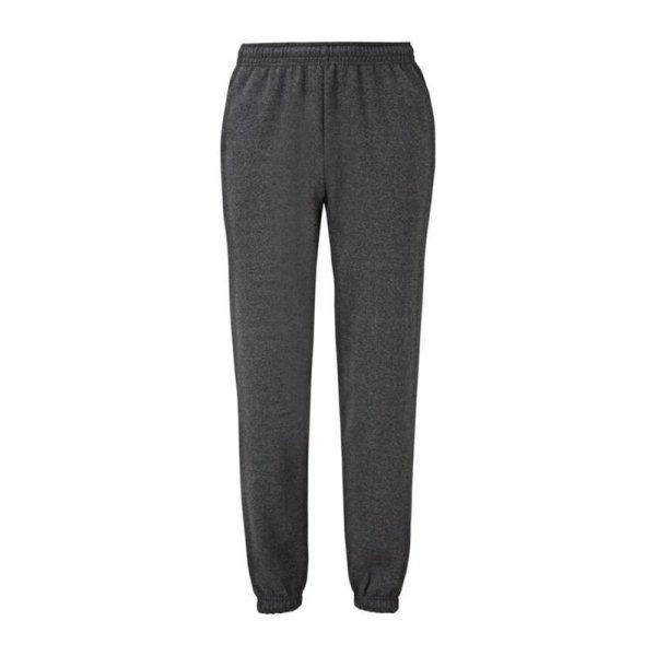 Fruit of the Loom F52 zsebes jogging alsó, ELASTICATED CUFF JOG PANTS, Dark
Heather Grey - M