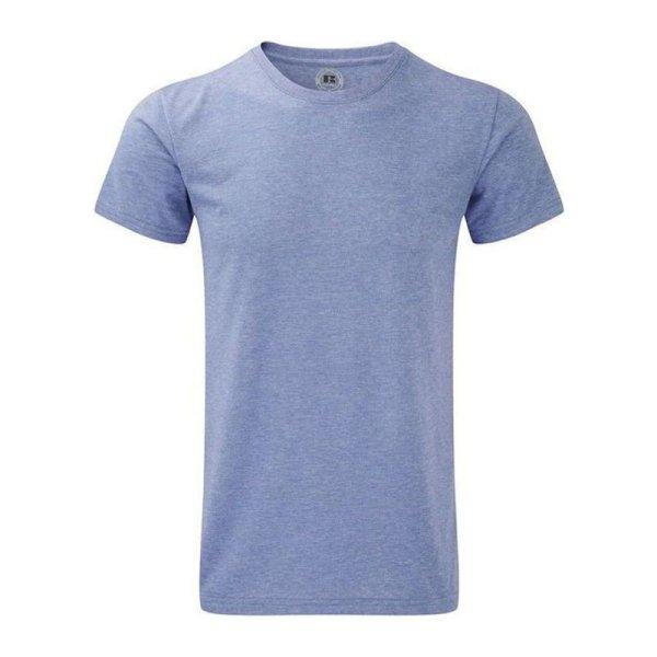 RUSSELL 165M környakas unisex rövid ujjú póló, Blue-L