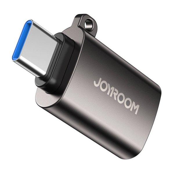 Joyroom S-H151 Type-C - USB-A adapter - fekete