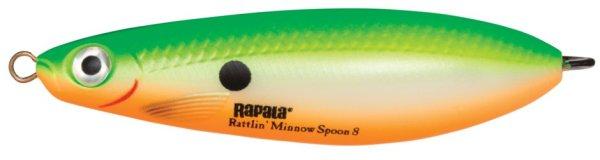 Rapala RMSR08 Rattlin Minnow Spoon támolygó bokorugró 8cm 16g - GSU
(RA5818516)