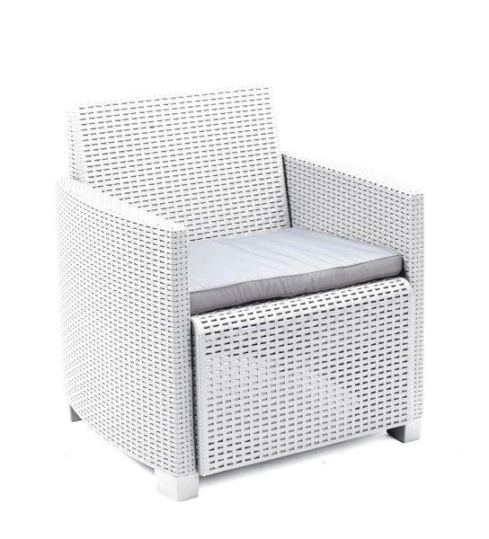Tomorri Kanapévá alakítható Kerti szék Fehér