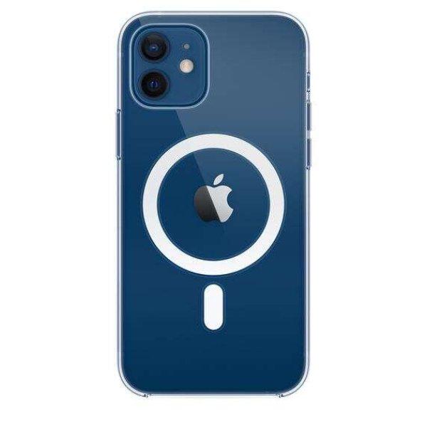 Apple MagSafe-rögzítésű iPhone 12/12 Pro tok átlátszó (MHLM3ZM/A)