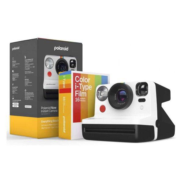 Polaroid Now Gen 2 E-box i-Type instant fényképezőgép + 16 db film -
Fekete/Fehér
