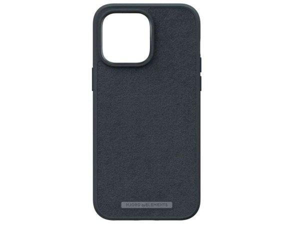 Njord byELEMENTS Suede Comfort+ iPhone 14 Pro Max tok fekete (NA44CM00)