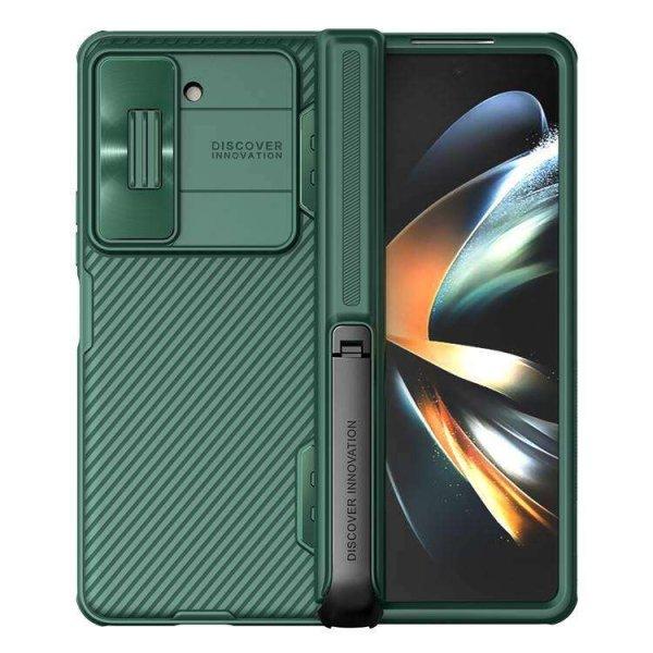 SAMSUNG Galaxy Z Fold5 (SM-F946), Nillkin Camshield Fold mobiltok, Zöld