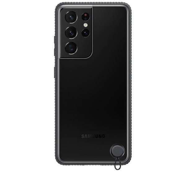SAMSUNG Galaxy S21 Ultra 5G (SM-G998B/DS), SAMSUNG mobiltok, Átlátszó, Fekete